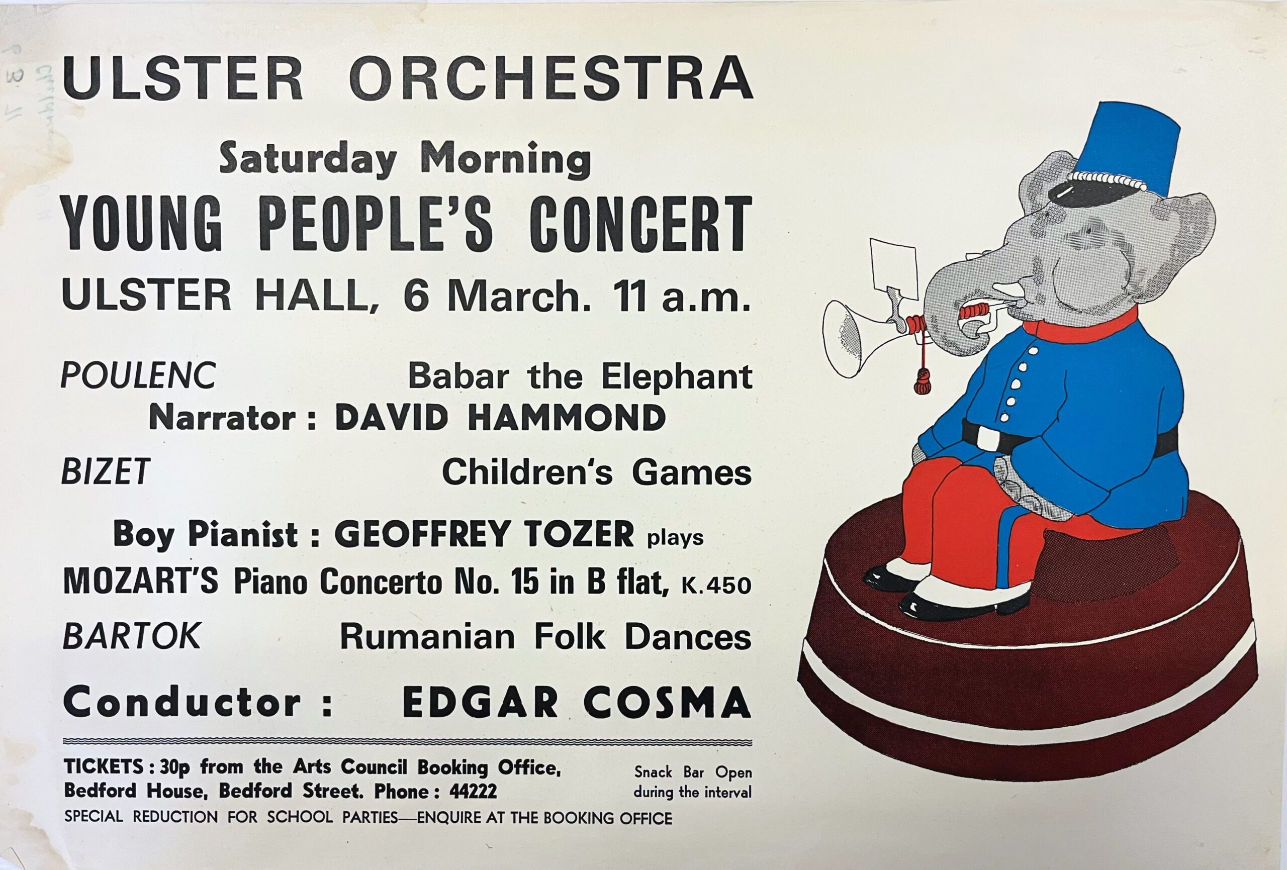 UO Playback: Babar in Belfast, 1971