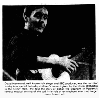 UO Playback: Babar in Belfast, 1971
